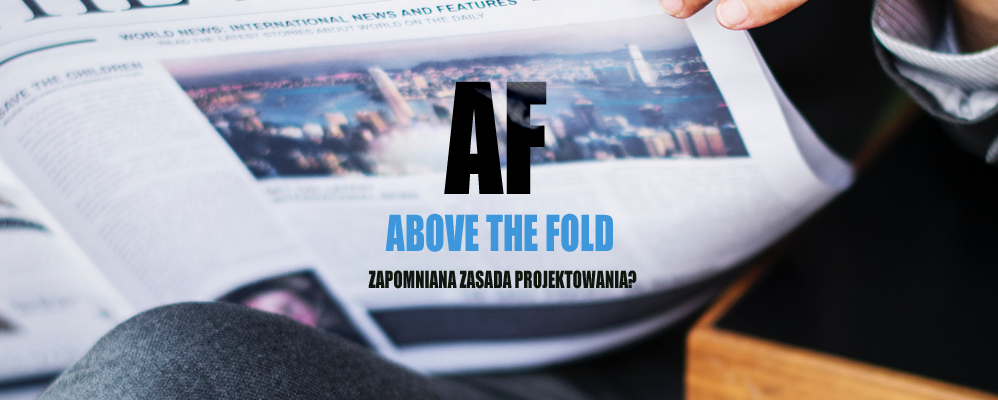 Zapomniana zasada projektowania, zdjęcie gazety